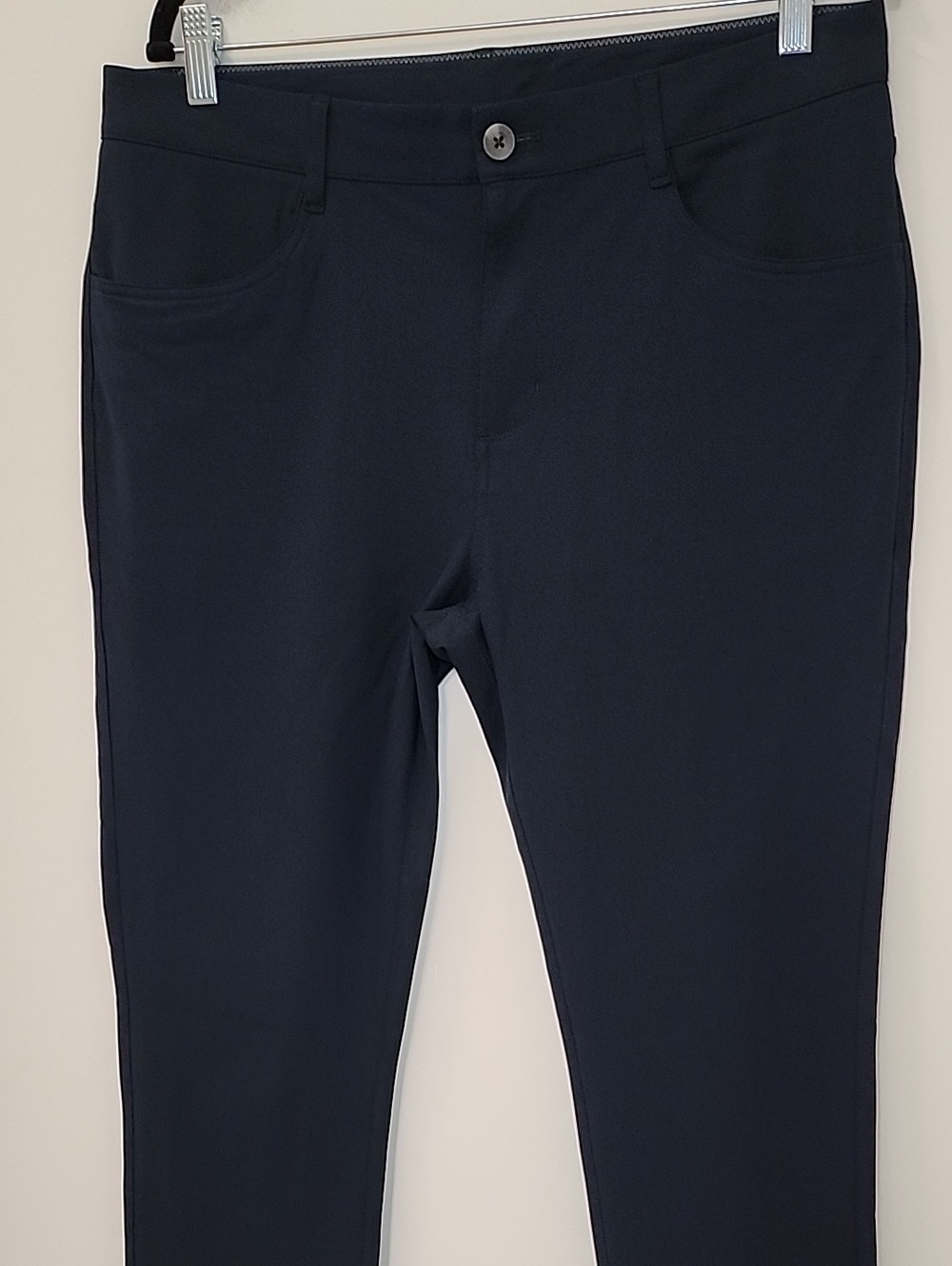 Vuori Meta Pants Athletic Slim Fit Navy Size 33 - Picture 3 of 16